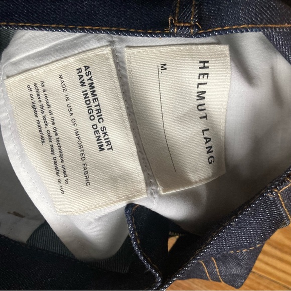 Helmut Lang Asymmetric 5 Pocket Skirt - Picture 7 of 9